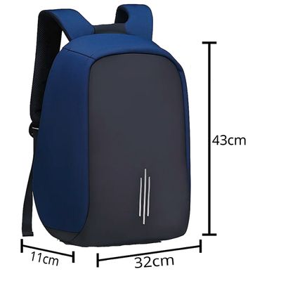 Mochila Reforçada Anti Furto Notebook Unissex