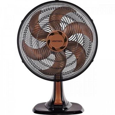 Ventisol Ventilador Mesa Turbo 6 40cm Bronze 127v