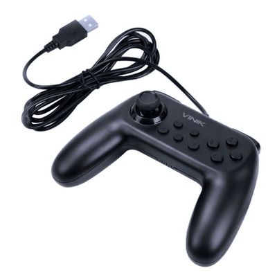 Controle USB 2.0 Compáivel com Switch Modelo NS Vinik Preto