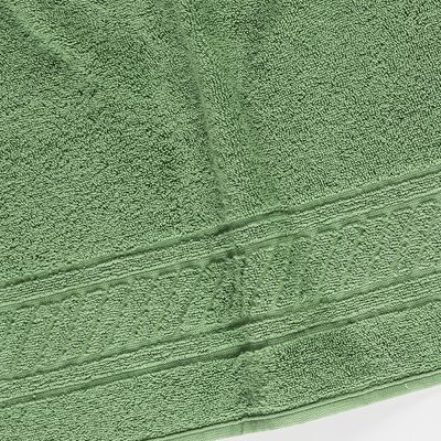 Toalha de Rosto Lummi Fio Penteado Relevo Listras 01 Peça 100% Algodão - Floresta