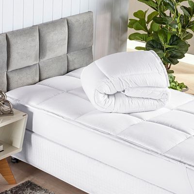 Pillow Top Suavitec Solteiro 01 Peça - Branco