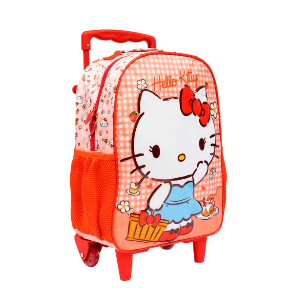 Mochilete Infantil com Rodinhas Xeryus Hello Kitty 16