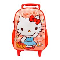 Mochilete Infantil com Rodinhas Xeryus Hello Kitty 16"
