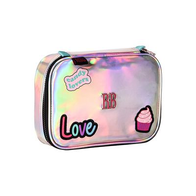 Estojo Escolar Teen Clio Style Box Rebecca Bonbon Matelassê para 36 Lápis