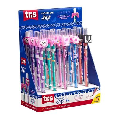 Caneta Em Gel Joy 0.7mm Tris Vermelho
