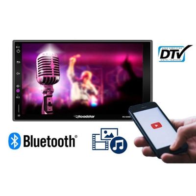 Central Multimídia Roadstar Rs606br 7 Mp6 Tv Digital