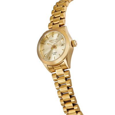 Relógio Seculus Feminino Ref: 44292lpsvda1 Automático Dourado