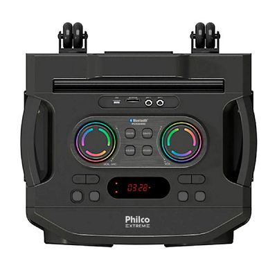 Caixa de Som Amplificada 2600W Philco PCX26000 Flash Light