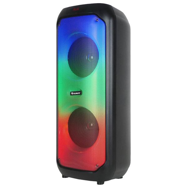 Caixa Acústica Bluetooth Sumay Fire 1000W Caixa Acústica Bluetooth Sumay Fire 1000W