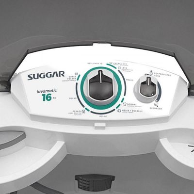 Lavadora Lavamatic 16kg LC16 PB Suggar Branco 110V