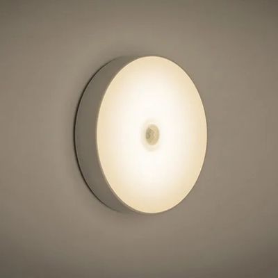 Luminaria Led Com Sensor De Movimento Recarregavel