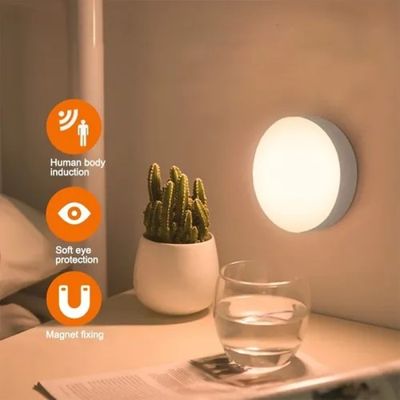 Luminaria Led Com Sensor De Movimento Recarregavel