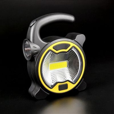 Lanterna Farol Holofote Led Cob Recarregável USB