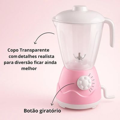 Liquidificador New Le Chef Rosa 732 - Usual