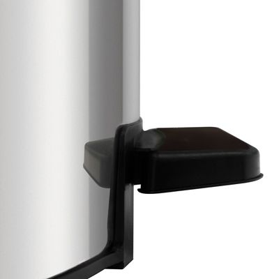 Lixeira Loop Aço Inox Polido Balde Interno e Pedal 5 Litros - Tramontina 94547/005