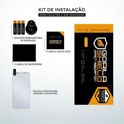 Película Coverage Color para Samsung Galaxy A7 2016 - Branca - Gorila Shield (Cobre toda tela)