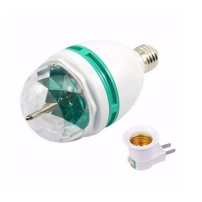 Lampada Bola Maluca Globo De Luz Giratoria Bivolt