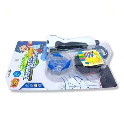 Kit Pião Metal Montar Lançador Brinquedo Infantil Criança - Batalhas Épicas e Diversão Garantida