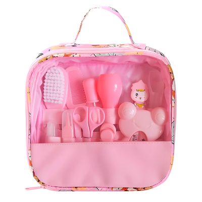 Kit Higiene Cuidados Bebê Bolsa Acessórios Cor:Azul