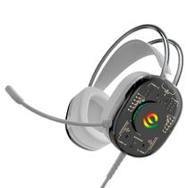Headset Gamer com Fio Fone de Ouvido Profissional RGB - Gamer Over-Ear com Conexão P2 + USB