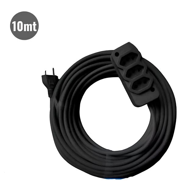 Extensão Elétrica 10 Metros com Cabo PP