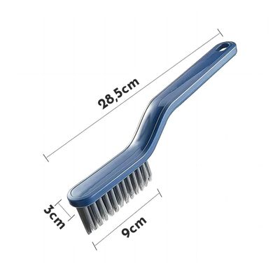 Escova Multiuso Limpeza Cantos Pinça 2 em 1