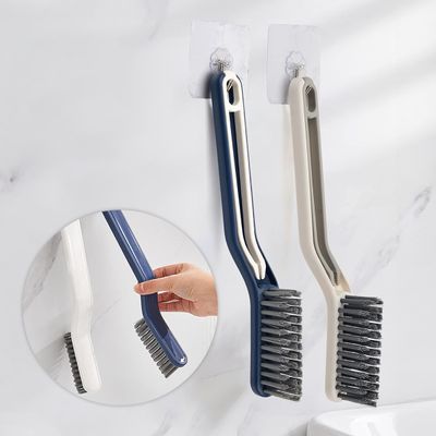 Escova Multiuso Limpeza Cantos Pinça 2 em 1