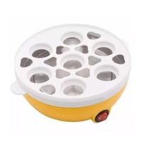 Cozedor Eletrico A Vapor Ovos Egg Cooker Cor:Amarelo - Ovos no Ponto Perfeito, de Mole a Bem Cozido