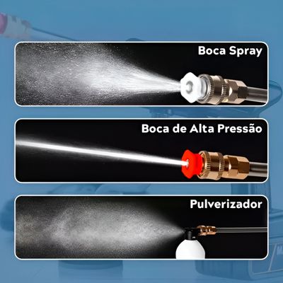Conjunto Kit Lavadora de Alta Pressão