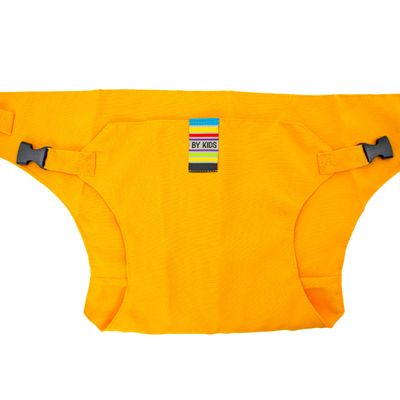 Cinto Alimentação Infantil Segura Bebe Na Cadeira Portatil - Cor:Amarelo