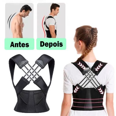 Cinta Postural Ortopédica Unissex Ajustável