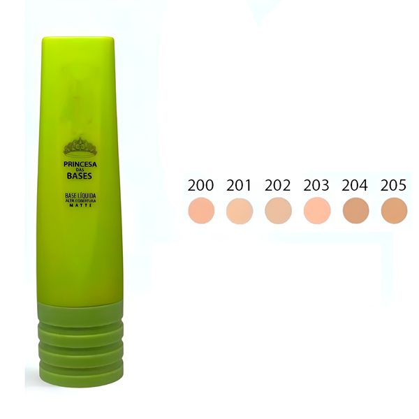 Base Matte Líquida Alta Cobertura (Cor:202)