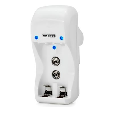 Carregador de Pilhas AA, AAA e 9V Bivolt