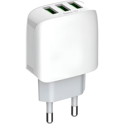 Adaptador Carregador Tomada Três Saídas Cabo IOS