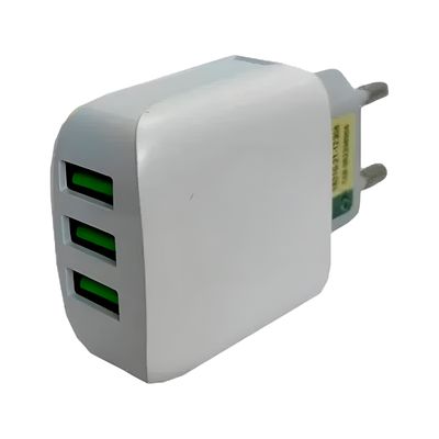 Adaptador Carregador Tomada Três Saídas Cabo IOS