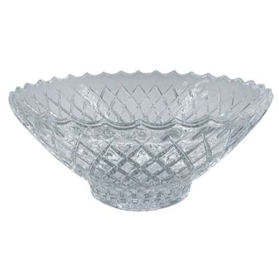 CENTRO DE MESA 29CM VIDRO FRUTEIRA VASO