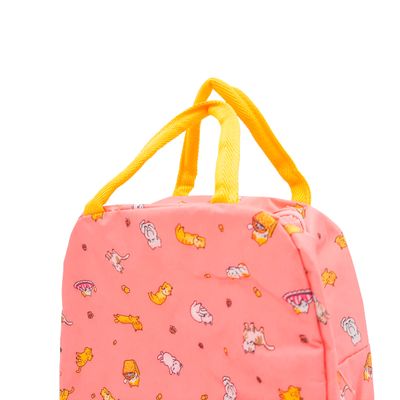 Bolsa Marmita Lancheira Termica (Gatinhos)