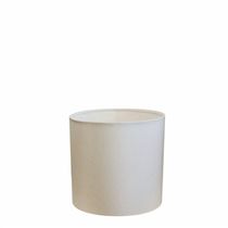 Cúpula Abajur E Luminária Cilíndrica Vivare Cp-7005 ø18x18cm - Bocal Nacional Branco