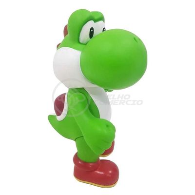 Boneco Action Figure Yoshi Grande Super Size 26Cm - Mario