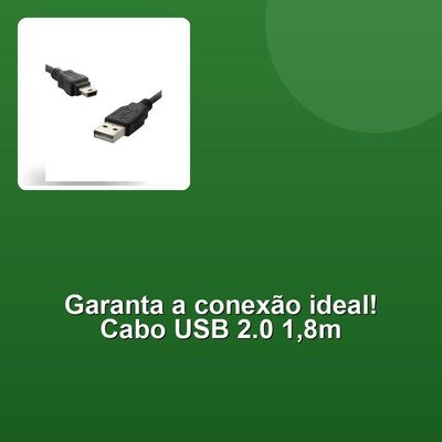 Cabo Usb Plus 2.0 A Macho X Mini Usb 1,8m
