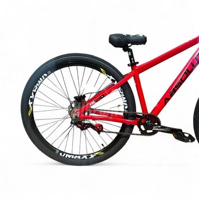 Bicicleta Aro 29 Absolute Nero 5 Freeride Single Freio Hidraulico Shimano Mt200 Garfo C-trava Rodas Vmaxx vermelho