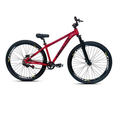 Bicicleta Aro 29 Absolute Nero 5 Freeride Single Freio Hidraulico Shimano Mt200 Garfo C-trava Rodas Vmaxx vermelho