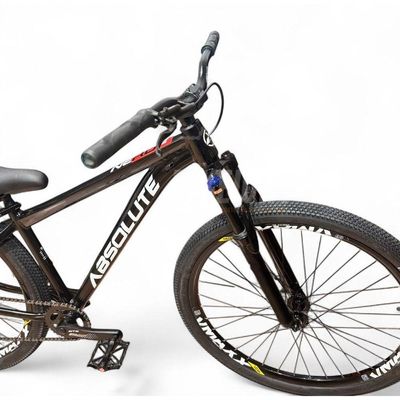 Bicicleta Aro 29 Absolute Nero 5 Freeride Single Freio Hidraulico Shimano Mt200 Garfo C-trava Rodas Vmaxx preto