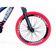 Bicicleta Aro 26 Vikingx Tuff Freeride 21v Aro Vmaxx Freio A Disco Garfo Suspensão Pneu Flame preto-rosa X25