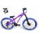 Bicicleta Aro 26 Vikingx Tuff Câmbios Shimano 21v Freeride Freio A Disco Aro Vmaxx Pneu Flame Roxo-amarelo X25