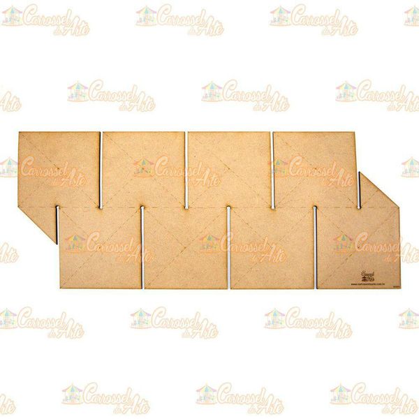 Régua Para Barrado Duplo Quadrado G
