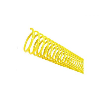 Espirais Encadernação Amarelo 14mm 85 Folhas 100 Unidades