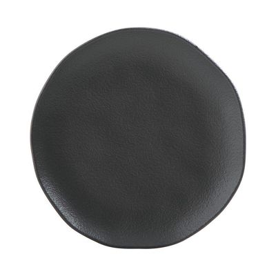 Aparelho De Jantar 16 Peças Orgânico Preto Matte Porto Brasil