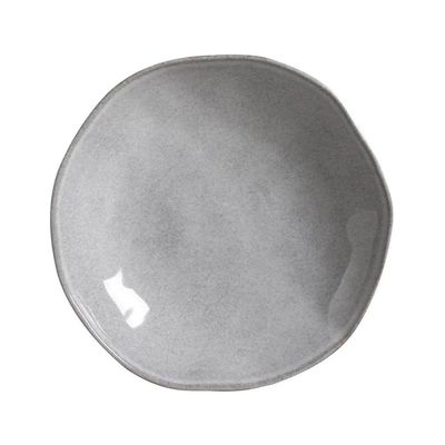 Conjunto De Pratos Fundos 06 Peças Orgânico Concreto Porto Brasil