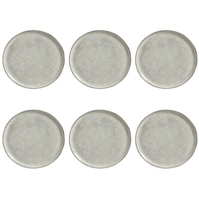 Conjunto De Pratos Rasos 06 Peças Bio Pistache Porto Brasil
